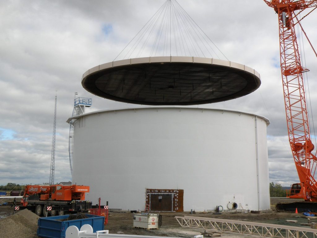 Tank Repair External Floating Roof Lift Elite Integrity Services